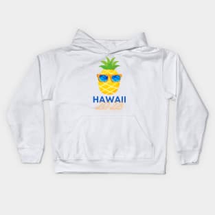 2023 Hawaii Vacation Pineapple Kids Hoodie